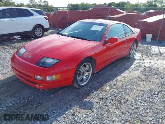 1996 Nissan 300ZX z VIN JN1RZ26D6TX590447, wystawiony jako IAAI lot #42476878 z przebiegiem 49 617 mil mil oraz . Historia ofert i sprzedaży dostępna na DreamBid. Obrazek 2.