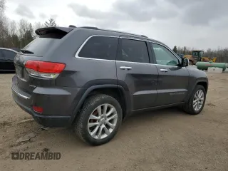 2017 Jeep Grand Cherokee Limited with VIN 1C4RJFBG7HC951209, listed as a Copart auction lot 50962555 with 170,678 mi miles and Clean Title. Bid and sale history available at carsss.com. Image 3.