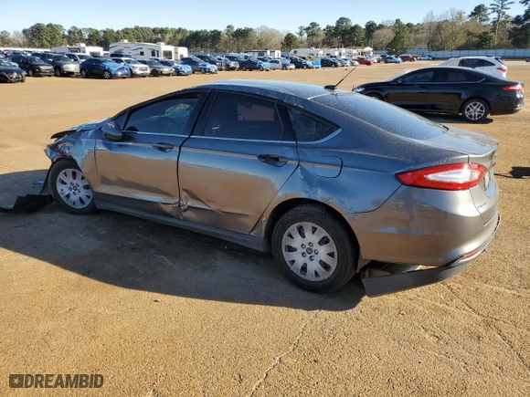 2014 Ford Fusion S with VIN 1FA6P0G76E5372872, listed as a Copart auction lot 47930435 with 0 mi miles and Non Repairable. Bid and sale history available at carsss.com. Image 2.