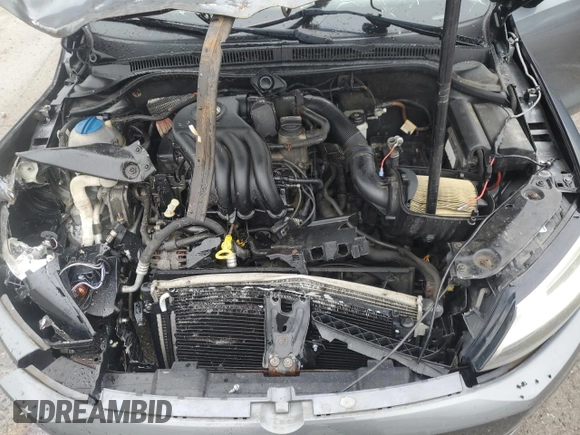 2013 Volkswagen Jetta S with VIN 3VW2K7AJ4DM318853, listed as a Copart auction lot 57597955 with 165,023 mi miles and Salvage title. Bid and sale history available at DreamBid. Image 11.