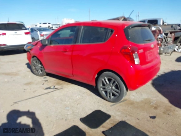 2020 Chevrolet Spark LS with VIN KL8CB6SA2LC424453, listed as a IAAI auction lot 41084694 with 99,583 mi miles. Bid and sale history available at carsss.com. Image 3.