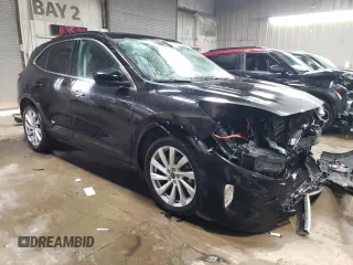 2021 Ford Escape Titanium Hybrid with VIN 1FMCU9DZ5MUB33023, listed as a Copart auction lot 42180155 with 56,230 mi miles and Salvage title. Bid and sale history available at DreamBid. Image 4.