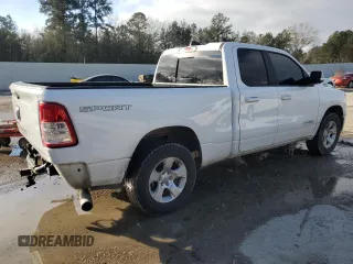 2020 Ram 1500 Big Horn with VIN 1C6RREBG8LN107736, listed as a Copart auction lot 86060394 with 86,627 mi miles and Salvage Title. Bid and sale history available at carsss.com. Image 3.