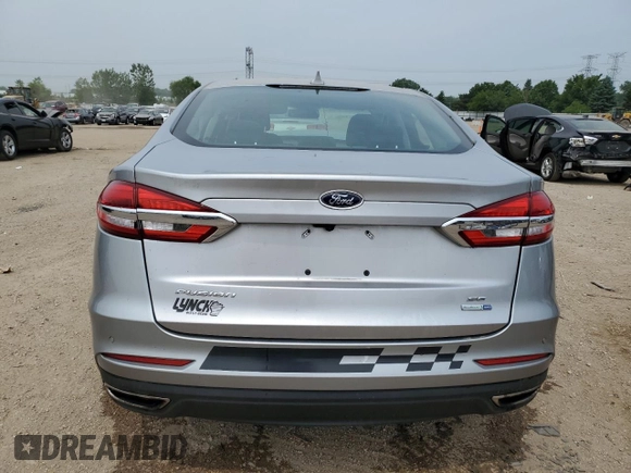2020 Ford Fusion SE with VIN 3FA6P0T90LR254009, listed as a Copart auction lot 60367275 with 42,950 mi miles and Salvage title. Bid and sale history available at DreamBid. Image 6.