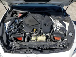2020 Infiniti Q50 with VIN JN1EV7ARXLM254439, listed as a Copart auction lot 44926835 with 43,146 mi miles and Salvage Title. Bid and sale history available at DreamBid. Image 11.
