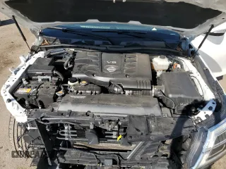 2021 Nissan Armada SV z VIN JN8AY2AD4M9662695, wystawiony jako Copart lot #43764595 z przebiegiem 107 098 mil mil oraz Szkoda całkowita • Salvage title. Historia ofert i sprzedaży dostępna na DreamBid. Obrazek 12.
