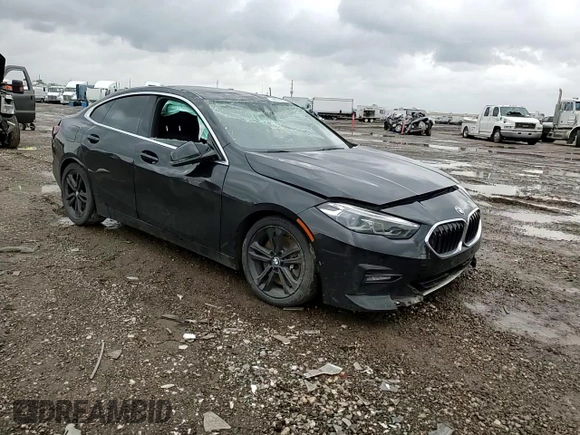 2021 BMW 2 Series 228i with VIN WBA53AK00M7H79347, listed as a Copart auction lot 44978665 with 56,538 mi miles and Salvage title. Bid and sale history available at DreamBid. Image 11.