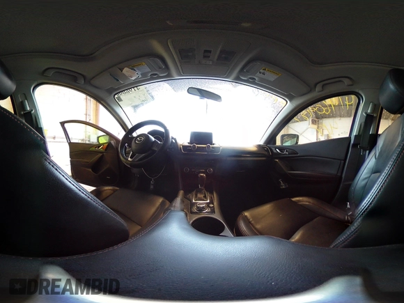 2015 Mazda 3 i Grand Touring z VIN JM1BM1M70F1222597, wystawiony jako IAAI lot #41960987 z przebiegiem 40 841 mil mil oraz . Historia ofert i sprzedaży dostępna na DreamBid. Obrazek 18.