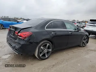 2021 Mercedes-Benz A 220 with VIN W1K3G4EB1MJ290281, listed as a Copart auction lot 42483265 with 53,233 mi miles and Salvage Title. Bid and sale history available at DreamBid. Image 3.
