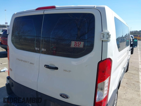 2019 Ford Transit Passenger XL with VIN 1FBZX2ZM0KKA15419, listed as a IAAI auction lot 41752768 with 86,625 mi miles and . Bid and sale history available at DreamBid. Image 16.