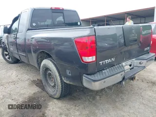 2008 Nissan Titan SE with VIN 1N6AA06A18N340867, listed as a IAAI auction lot 41945393 with Not Provided miles. Bid and sale history available at carsss.com. Image 3.