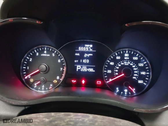 2015 Kia Forte LX with VIN KNAFX4A61F5383407, listed as a IAAI auction lot 41982875 with 226,498 mi miles. Bid and sale history available at carsss.com. Image 7.