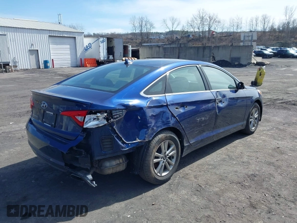 2015 Hyundai Sonata SE z VIN 5NPE24AF7FH158728, wystawiony jako IAAI lot #41841372 z przebiegiem 128 948 mil mil oraz . Historia ofert i sprzedaży dostępna na DreamBid. Obrazek 4.