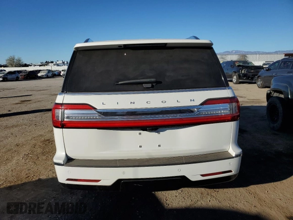 2021 Lincoln Navigator with VIN 5LMJJ2NT1MEL07095, listed as a Copart auction lot 85254274 with Not provided miles and Salvage title. Bid and sale history available at DreamBid. Image 6.