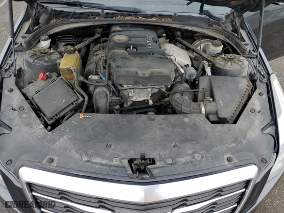 2016 Cadillac ATS Sedan Luxury Collection AWD with VIN 1G6AH5RX7G0190189, listed as a Copart auction lot 52003285 with 157,933 mi miles and Salvage Title. Bid and sale history available at carsss.com. Image 11.