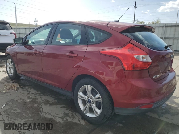 2013 Ford Focus SE with VIN 1FADP3K29DL107412, listed as a Copart auction lot 52208705 with 111,693 mi miles and Salvage Title. Bid and sale history available at carsss.com. Image 2.