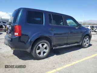 2012 Honda Pilot EX-L with VIN 5FNYF4H77CB013165, listed as a Copart auction lot 51479925 with 88,723 mi miles and Salvage title. Bid and sale history available at DreamBid. Image 3.