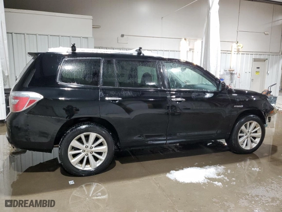 2010 Toyota Highlander Hybrid Limited w/3rd Row with VIN JTEJW3EH1A2047736, listed as a Copart auction lot 41925115 with 192,584 mi miles and Salvage Title. Bid and sale history available at carsss.com. Image 3.