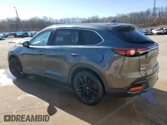 2022 Mazda CX-9 Touring Plus with VIN JM3TCBAY3N0609893, listed as a Copart auction lot 49701575 with 104,108 mi miles and Clean title. Bid and sale history available at DreamBid. Image 2.