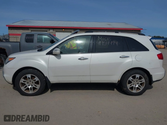 2008 Acura MDX with VIN 2HNYD28248H544396, listed as a IAAI auction lot 41954494 with 195,000 mi miles and . Bid and sale history available at DreamBid. Image 12.