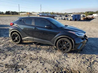 2022 Toyota C-HR XLE with VIN JTNKHMBX0N1131025, listed as a Copart auction lot 45672495 with 46,836 mi miles and Salvage Title. Bid and sale history available at DreamBid. Image 4.
