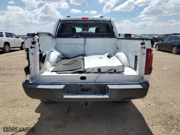 2024 Ford F-150 XL with VIN 1FTFW1L52RKD41391, listed as a Copart auction lot 68631644 with 3,351 mi miles and Salvage Title. Bid and sale history available at carsss.com. Image 6.