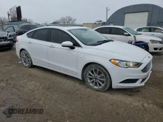 2017 Ford Fusion SE with VIN 3FA6P0HD8HR365508, listed as a Copart auction lot 49132585 with 76,515 mi miles and Salvage Title. Bid and sale history available at DreamBid. Image 4.