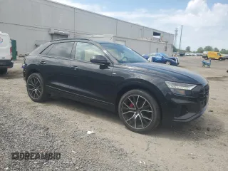 2023 Audi Q8 Premium Plus z VIN WA1EVBF19PD023387, wystawiony jako Copart lot #53536155 z przebiegiem 26 483 mil mil oraz Szkoda całkowita • Salvage title. Historia ofert i sprzedaży dostępna na DreamBid. Obrazek 4.