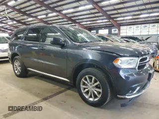 2016 Dodge Durango SXT with VIN 1C4RDJAG7GC347282, listed as a Copart auction lot 56361595 with 185,255 mi miles and Clean title. Bid and sale history available at DreamBid. Image 4.