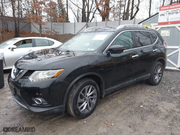 2016 Nissan Rogue SV with VIN 5N1AT2MV1GC758379, listed as a IAAI auction lot 41660269 with 92,614 mi miles. Bid and sale history available at carsss.com. Image 18.