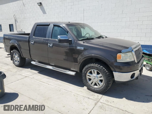 2007 Ford F-150 XLT with VIN 1FTPW14V37KC30719, listed as a Copart auction lot 54994475 with 322,045 mi miles and Clean Title. Bid and sale history available at DreamBid. Image 4.