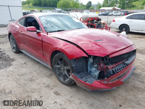 2020 Ford Mustang EcoBoost z VIN 1FA6P8TH6L5149788, wystawiony jako IAAI lot #42179624 z przebiegiem 107 520 mil mil oraz . Historia ofert i sprzedaży dostępna na DreamBid. Obrazek 1.