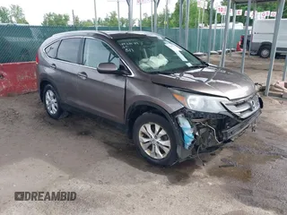 2013 Honda CR-V EX-L z VIN 5J6RM4H75DL021168, wystawiony jako IAAI lot #42211711 z przebiegiem 133 419 mil mil oraz . Historia ofert i sprzedaży dostępna na DreamBid. Obrazek 1.