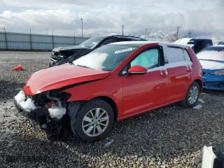 2016 Volkswagen Golf TSI SE with VIN 3VW217AU9GM041943, listed as a Copart auction lot 47987635 with 111,289 mi miles and Salvage Title. Bid and sale history available at carsss.com. Image 1.