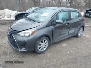 2015 Toyota Yaris L with VIN VNKKTUD33FA036237, listed as a IAAI auction lot 41710224 with 77,394 mi miles. Bid and sale history available at carsss.com. Image 17.