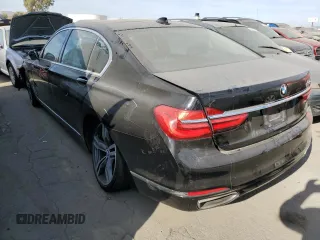 2016 BMW 7 Series 740i with VIN WBA7E2C56GG547453, listed as a Copart auction lot 67875632 with 92,588 mi miles. Bid and sale history available at carsss.com. Image 2.