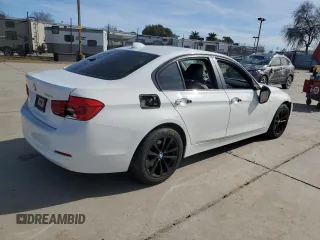 2016 BMW 3 Series 320i with VIN WBA8E1G52GNU10255, listed as a Copart auction lot 46000085 with 83,988 mi miles and Salvage Title. Bid and sale history available at DreamBid. Image 3.