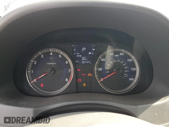 2012 Hyundai Accent GLS z VIN KMHCT4AE9CU119518, wystawiony jako Copart lot #57085605 z przebiegiem 118 444 mil mil oraz Tytuł czysty. Historia ofert i sprzedaży dostępna na DreamBid. Obrazek 9.