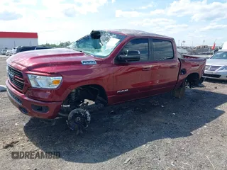 2021 Ram 1500 Big Horn with VIN 1C6SRFFT4MN808354, listed as a IAAI auction lot 42188407 with 62,315 mi miles and . Bid and sale history available at DreamBid. Image 2.