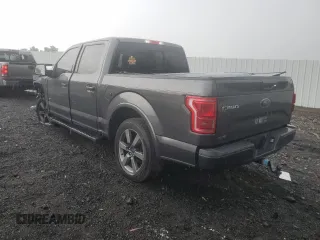 2015 Ford F-150 XLT with VIN 1FTEW1EG1FFC72157, listed as a Copart auction lot 56288304 with 116,943 mi miles and Salvage Title. Bid and sale history available at carsss.com. Image 2.