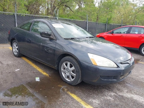 2005 Honda Accord Cpe LX V6 SE with VIN 1HGCM82425A015974, listed as a IAAI auction lot 42051702 with 205,286 mi miles. Bid and sale history available at carsss.com. Image 1.