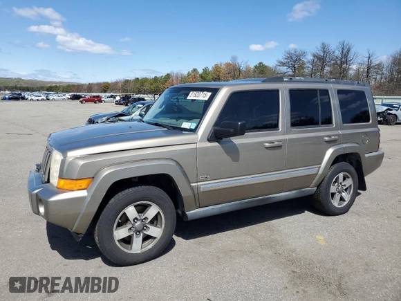 2006 Jeep Commander z VIN 1J8HG48K66C273648, wystawiony jako Copart lot #51920715 z przebiegiem 210 848 mil mil oraz Nie do naprawy • Non repairable. Historia ofert i sprzedaży dostępna na DreamBid. Obrazek 1.