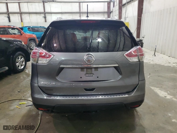 2016 Nissan Rogue S with VIN JN8AT2MT9GW024823, listed as a Copart auction lot 45673305 with 161,199 mi miles and Non Repairable. Bid and sale history available at carsss.com. Image 6.