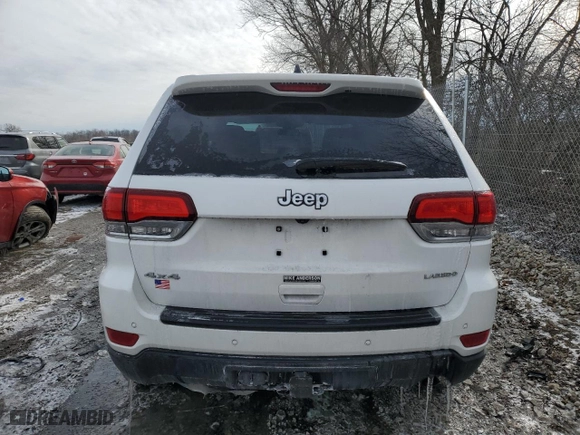 2021 Jeep Grand Cherokee Laredo X with VIN 1C4RJFAG9MC840625, listed as a Copart auction lot 44154315 with 61,424 mi miles and Non Repairable. Bid and sale history available at carsss.com. Image 6.