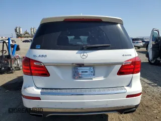 2014 Mercedes-Benz GL 450 with VIN 4JGDF7CEXEA412925, listed as a Copart auction lot 62164305 with 123,982 mi miles and Clean title. Bid and sale history available at DreamBid. Image 6.