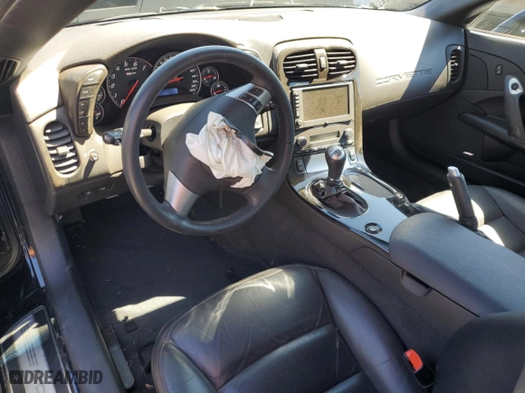 2008 Chevrolet Corvette Z06 with VIN 1G1YY26EX85121524, listed as a Copart auction lot 50619465 with 0 mi miles and Salvage Title. Bid and sale history available at carsss.com. Image 8.