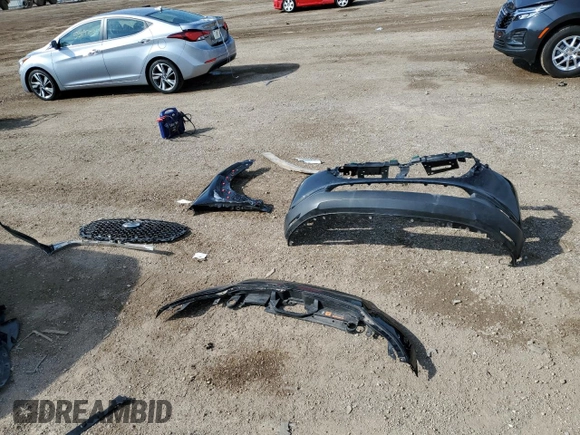 2024 Mazda CX-30 S with VIN 3MVDMBAM7RM673718, listed as a Copart auction lot 55478305 with 16,745 mi miles and Salvage title. Bid and sale history available at DreamBid. Image 12.