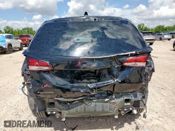 2023 Chevrolet Equinox LS with VIN 3GNAXHEG9PL114510, listed as a Copart auction lot 62310665 with 14,469 mi miles and Salvage title. Bid and sale history available at DreamBid. Image 6.