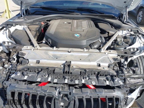 2024 BMW 4 Series M440i with VIN WBA83AP0XRCN55018, listed as a IAAI auction lot 41688648 with 19,199 mi miles. Bid and sale history available at carsss.com. Image 10.