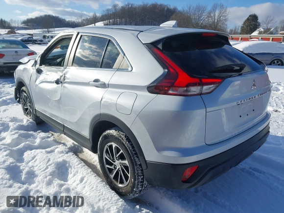 2024 Mitsubishi Eclipse Cross ES with VIN JA4ATUAA4RZ056584, listed as a IAAI auction lot 41366123 with 65,970 mi miles and . Bid and sale history available at DreamBid. Image 3.
